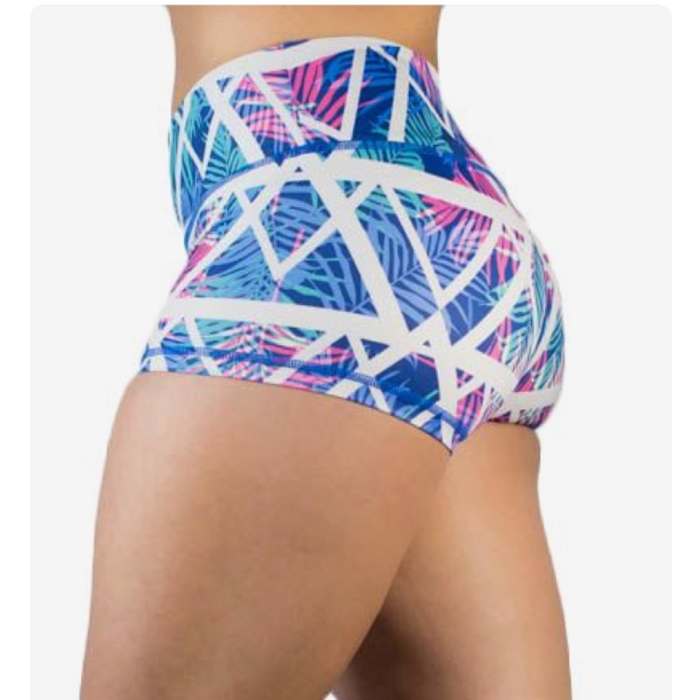 NWOT Feed Me Fight Me Print Shorts